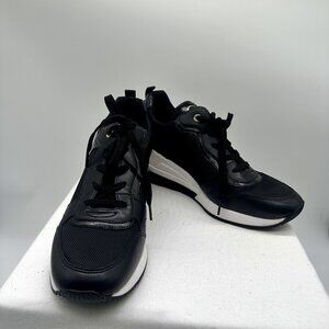 Michael Kors Black and Gold Sneakers Women's 11